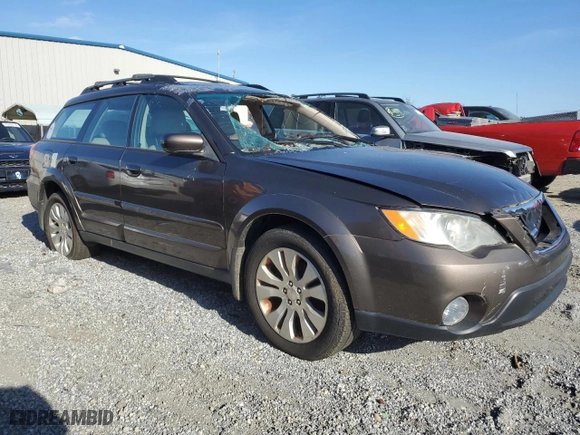 2008 Subaru Outback (Natl) Ltd with VIN 4S4BP62C787327315, listed as a Copart auction lot 78575014 with 0 mi miles and Non Repairable. Bid and sale history available at carsss.com. Image 4.