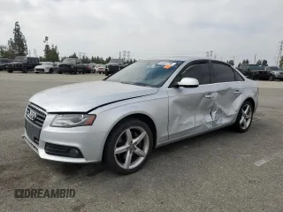 2012 Audi A4 Premium with VIN WAUBFAFL1CN012984, listed as a Copart auction lot 65837295 with 142,547 mi miles and Salvage title. Bid and sale history available at DreamBid. Image 1.
