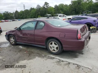 2004 Chevrolet Monte Carlo LS z VIN 2G1WW12E049268560, wystawiony jako Copart lot #54673115 z przebiegiem Nie podano mil oraz Szkoda całkowita • Salvage title. Historia ofert i sprzedaży dostępna na DreamBid. Obrazek 2.