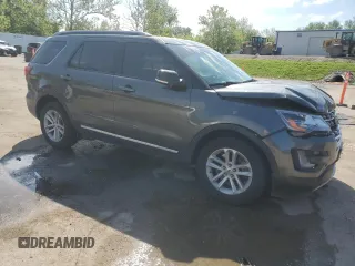 2017 Ford Explorer XLT с VIN 1FM5K7D8XHGA33580, выставлен на аукционе Copart как лот 56795705 с пробегом 82 071 миль миль и Списание • Salvage title. История ставок и продаж доступна на DreamBid. Изображение 4.