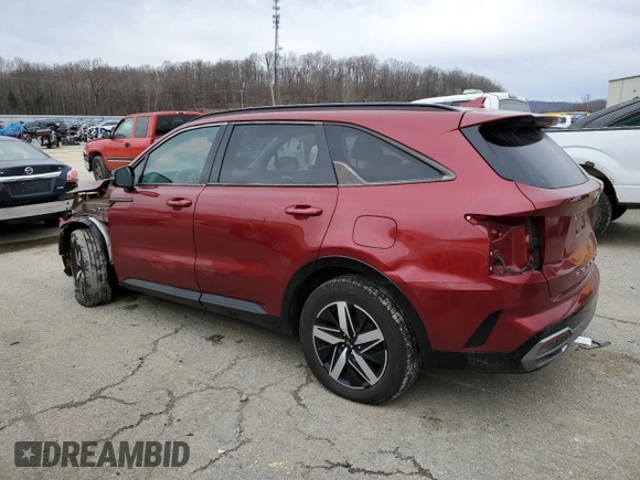 2021 Kia Sorento S with VIN 5XYRL4LC0MG009759, listed as a Copart auction lot 44805165 with 62,590 mi miles and Non Repairable. Bid and sale history available at carsss.com. Image 2.
