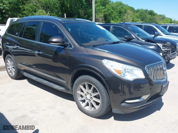 2014 Buick Enclave Leather with VIN 5GAKRBKDXEJ277879, listed as a IAAI auction lot 42084846 with 133,221 mi miles. Bid and sale history available at carsss.com. Image 1.