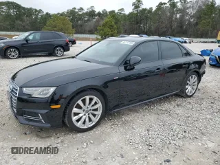 2018 Audi A4 Premium with VIN WAUKMAF43JA068573, listed as a Copart auction lot 45112705 with 65,027 mi miles and Salvage Title. Bid and sale history available at carsss.com. Image 1.