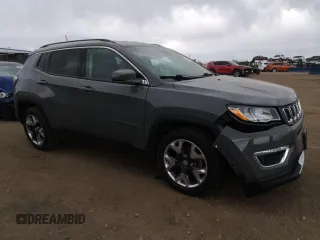 2020 Jeep Compass Limited with VIN 3C4NJCCB9LT170785, listed as a Copart auction lot 53403655 with 55,763 mi miles and Clean Title. Bid and sale history available at carsss.com. Image 4.