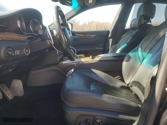 2014 Maserati Quattroporte S Q4 with VIN ZAM56RRA4E1110227, listed as a Copart auction lot 49080965 with 130,258 mi miles and Salvage Title. Bid and sale history available at carsss.com. Image 7.