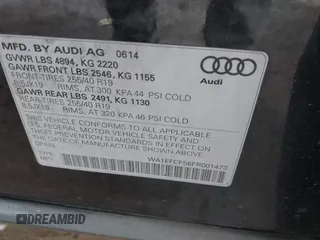 2015 Audi Q3 Premium Plus z VIN WA1EFCFS6FR001473, wystawiony jako IAAI lot #42795951 z przebiegiem 148 638 mil mil oraz . Historia ofert i sprzedaży dostępna na DreamBid. Obrazek 9.