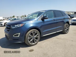 2017 Ford Edge Sport with VIN 2FMPK4AP0HBC65387, listed as a Copart auction lot 52206995 with 59,045 mi miles and Salvage Title. Bid and sale history available at carsss.com. Image 1.