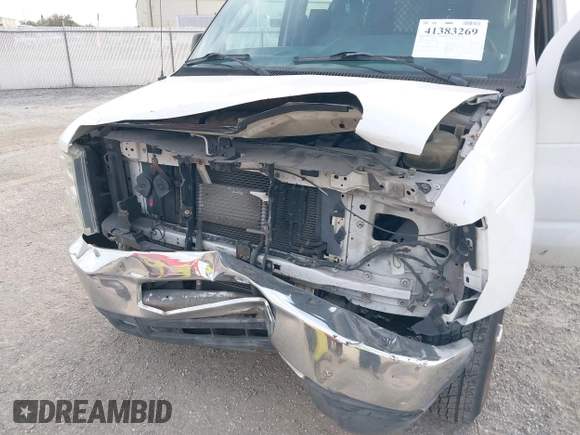 2010 Ford Econoline Cargo Commercial with VIN 1FTNE2EL3ADA76750, listed as a IAAI auction lot 41383269 with 178,457 mi miles and . Bid and sale history available at DreamBid. Image 6.