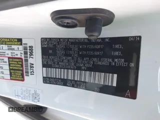 2014 Toyota Sienna LE AAS with VIN 5TDKK3DC2ES483679, listed as a IAAI auction lot 41547261 with 142,697 mi miles. Bid and sale history available at carsss.com. Image 9.