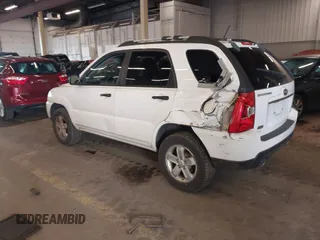 2009 Kia Sportage LX with VIN KNDJE723497563630, listed as a IAAI auction lot 41911423 with 213,040 mi miles. Bid and sale history available at carsss.com. Image 3.