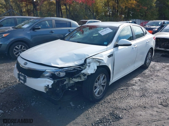2016 Kia Optima LX with VIN KNAGT4L39G5098281, listed as a IAAI auction lot 40614976 with 99,914 mi miles. Bid and sale history available at carsss.com. Image 17.