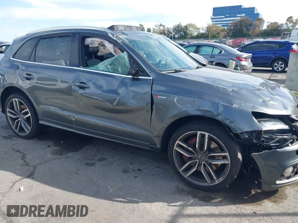 2017 Audi SQ5 with VIN WA1VCBFP0HA075147, listed as a IAAI auction lot 41765465 with 109,003 mi miles and . Bid and sale history available at DreamBid. Image 17.