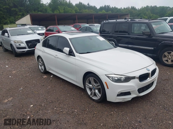 2015 BMW 3 Series 328i with VIN WBA3A5G58FNS85158, listed as a IAAI auction lot 42575352 with 153,277 mi miles and . Bid and sale history available at DreamBid. Image 1.
