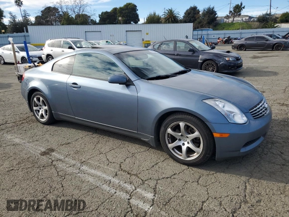 2006 Infiniti G35 Coupe with VIN JNKCV54E16M717279, listed as a Copart auction lot 88104745 with 140,898 mi miles and Salvage Title. Bid and sale history available at carsss.com. Image 4.