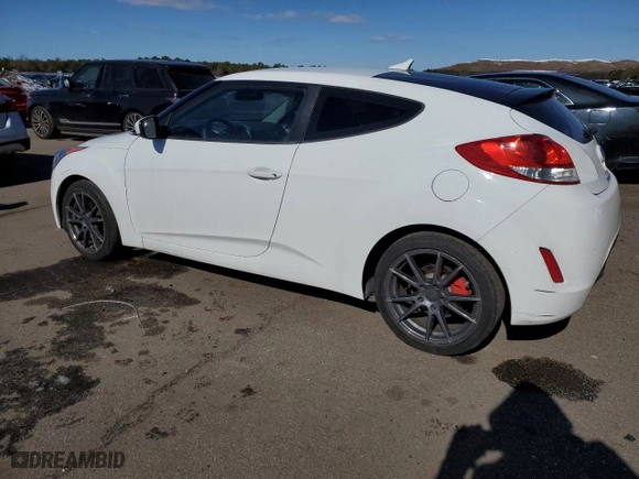 2015 Hyundai Veloster RE:FLEX with VIN KMHTC6AD1FU225582, listed as a Copart auction lot 64731024 with 125,783 mi miles and Non Repairable. Bid and sale history available at carsss.com. Image 2.