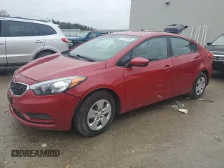 2016 Kia Forte LX with VIN KNAFK4A63G5567165, listed as a Copart auction lot 53610765 with 79,882 mi miles and Clean Title. Bid and sale history available at carsss.com. Image 1.