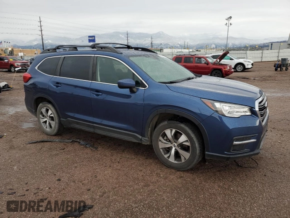 2022 Subaru Ascent Premium with VIN 4S4WMAED7N3422218, listed as a Copart auction lot 56030145 with 47,112 mi miles and Clean title. Bid and sale history available at DreamBid. Image 4.
