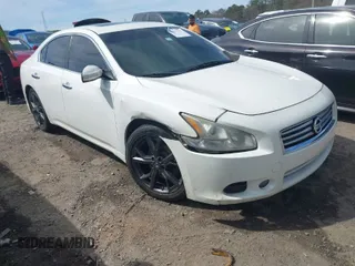 2010 Nissan Maxima 3.5 SV with VIN 1N4AA5AP9AC859555, listed as a IAAI auction lot 41837455 with Not Provided miles. Bid and sale history available at carsss.com. Image 1.