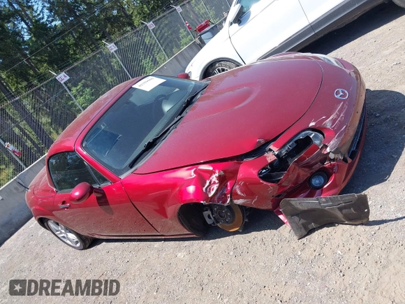 2008 Mazda MX-5 Miata Touring with VIN JM1NC26F080156247, listed as a IAAI auction lot 42359690 with 94,493 mi miles and . Bid and sale history available at DreamBid. Image 14.