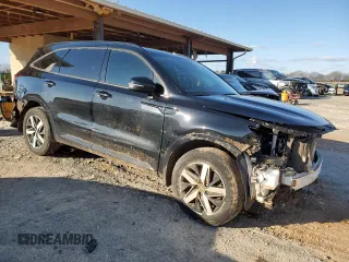 2021 Kia Sorento EX z VIN 5XYRH4LF0MG035113, wystawiony jako Copart lot #45424335 z przebiegiem 92 636 mil mil oraz Szkoda całkowita • Salvage title. Historia ofert i sprzedaży dostępna na DreamBid. Obrazek 4.