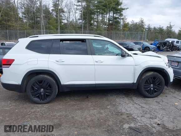 2019 Volkswagen Atlas SEL with VIN 1V2MR2CAXKC594264, listed as a IAAI auction lot 41872023 with 60,807 mi miles and . Bid and sale history available at DreamBid. Image 14.
