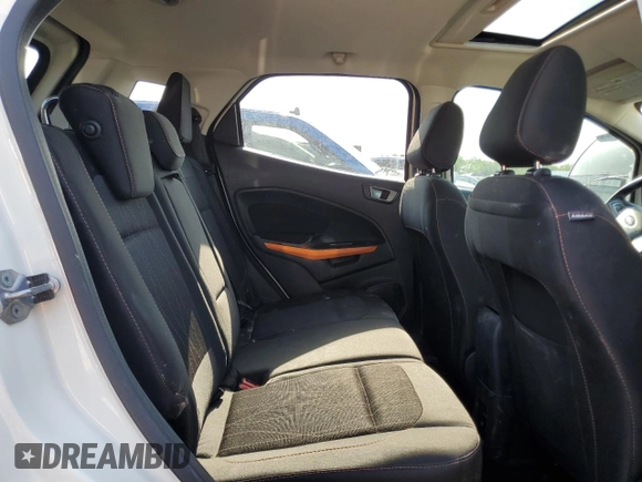 2021 Ford EcoSport SE with VIN MAJ3S2GE4MC444366, listed as a Copart auction lot 54402885 with 25,687 mi miles and Salvage title. Bid and sale history available at DreamBid. Image 11.