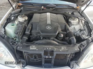 2003 Mercedes-Benz S-Class 4.3L with VIN WDBNG83J93A352558, listed as a Copart auction lot 80058514 with 160,864 mi miles and Salvage Title. Bid and sale history available at carsss.com. Image 11.