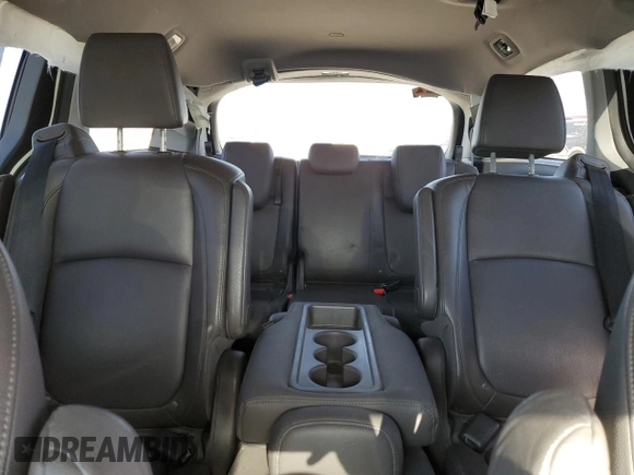 2018 Honda Odyssey EX-L with VIN 5FNRL6H72JB005268, listed as a Copart auction lot 50263645 with 136,036 mi miles and Salvage Title. Bid and sale history available at carsss.com. Image 10.