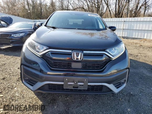 2020 Honda CR-V EX with VIN 7FARW2H55LE016206, listed as a Copart auction lot 50127225 with 28,230 mi miles and Salvage Title. Bid and sale history available at carsss.com. Image 5.