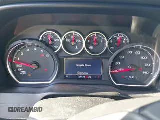 2020 Chevrolet Silverado 1500 LTZ with VIN 1GCUYGEDXLZ177976, listed as a IAAI auction lot 41621399 with 129,578 mi miles and . Bid and sale history available at DreamBid. Image 7.
