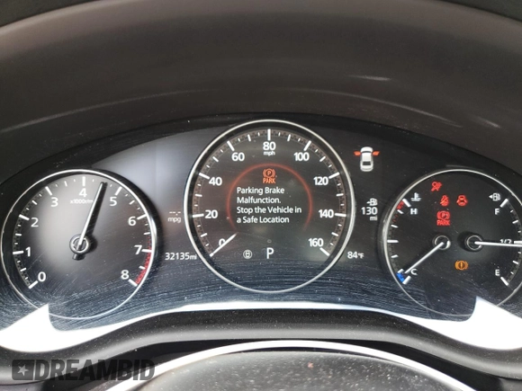 2022 Mazda 3 2.0 with VIN 3MZBPAA78NM306967, listed as a Copart auction lot 60905384 with 32,135 mi miles and Salvage Title. Bid and sale history available at DreamBid. Image 9.