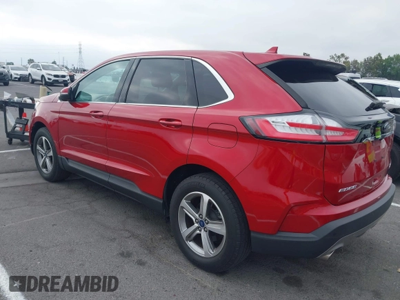 2020 Ford Edge SEL with VIN 2FMPK3J96LBA27824, listed as a IAAI auction lot 42595082 with 42,493 mi miles and . Bid and sale history available at DreamBid. Image 3.