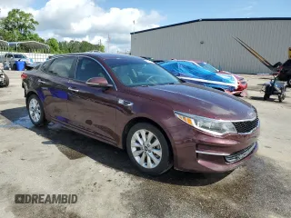 2018 Kia Optima LX with VIN 5XXGT4L32JG266820, listed as a Copart auction lot 56457175 with 89,960 mi miles and Salvage title. Bid and sale history available at DreamBid. Image 4.