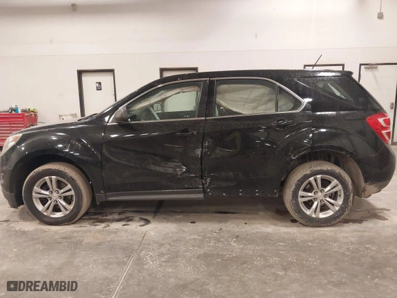 2017 Chevrolet Equinox LS with VIN 2GNALBEK4H1599333, listed as a IAAI auction lot 41845974 with 107,763 mi miles. Bid and sale history available at carsss.com. Image 14.