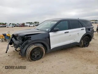 2022 Ford Police Interceptor Utility z VIN 1FM5K8AB1NGC24418, wystawiony jako Copart lot #56518485 z przebiegiem 38 492 mil mil oraz Szkoda całkowita • Salvage title. Historia ofert i sprzedaży dostępna na DreamBid. Obrazek 1.