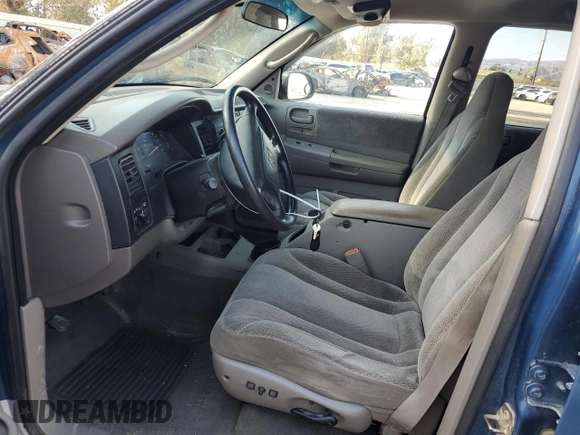 2001 Dodge Dakota with VIN 1B7HL2AX71S339829, listed as a Copart auction lot 44539825 with 183,961 mi miles and Salvage title. Bid and sale history available at DreamBid. Image 7.