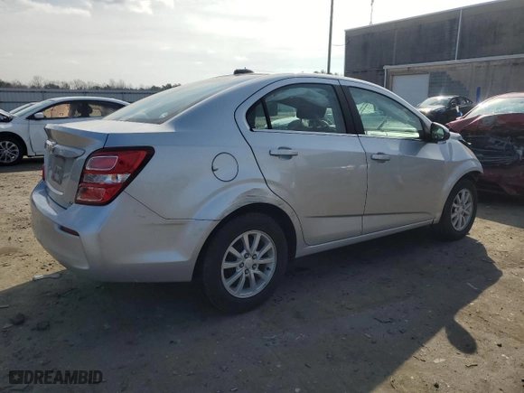 2017 Chevrolet Sonic LT with VIN 1G1JD5SH5H4154239, listed as a Copart auction lot 43213245 with 67,808 mi miles and Salvage Title. Bid and sale history available at carsss.com. Image 3.