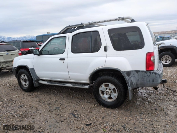 2000 Nissan Xterra XE with VIN 5N1ED28Y1YC611564, listed as a Copart auction lot 43395875 with 159,098 mi miles and Salvage Title. Bid and sale history available at carsss.com. Image 2.