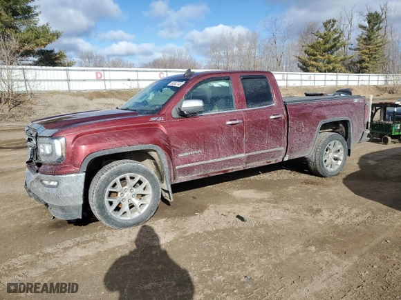 2016 GMC Sierra 1500 SLT with VIN 1GTV2NEC1GZ181602, listed as a Copart auction lot 50392745 with 194,787 mi miles and Clean Title. Bid and sale history available at carsss.com. Image 1.