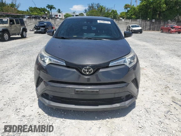 2018 Toyota C-HR XLE with VIN NMTKHMBX4JR042316, listed as a Copart auction lot 61789115 with 67,886 mi miles and Salvage title. Bid and sale history available at DreamBid. Image 5.