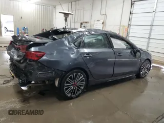 2024 Kia Forte GT with VIN 3KPF44AC5RE720056, listed as a Copart auction lot 50938935 with 44,705 mi miles and Salvage Title. Bid and sale history available at carsss.com. Image 3.