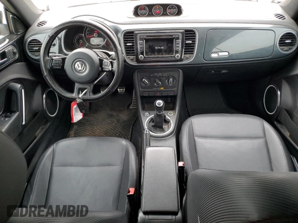 2013 Volkswagen Beetle with VIN 3VW867AT3DM813299, listed as a Copart auction lot 48346325 with 72,611 mi miles and Salvage Title. Bid and sale history available at DreamBid. Image 8.