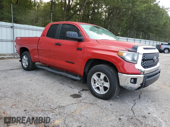 2020 Toyota Tundra 2WD SR with VIN 5TFRY5F17LX256645, listed as a Copart auction lot 74015264 with 90,747 mi miles and Salvage Title. Bid and sale history available at carsss.com. Image 4.