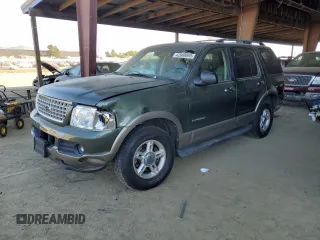 2002 Ford Explorer Eddie Bauer with VIN 1FMZU74W92ZA37349, listed as a Copart auction lot 42960695 with 206,675 mi miles and Salvage Title. Bid and sale history available at DreamBid. Image 1.