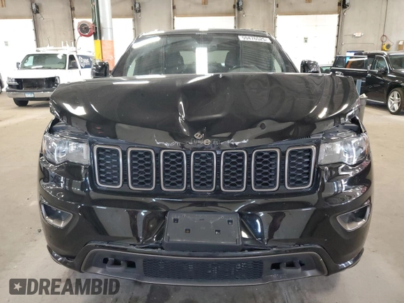 2017 Jeep Grand Cherokee Limited with VIN 1C4RJFBG4HC694526, listed as a Copart auction lot 59476525 with 99,607 mi miles and Salvage title. Bid and sale history available at DreamBid. Image 5.
