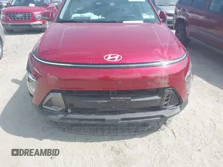 2024 Hyundai Kona SEL with VIN KM8HBCAB3RU106748, listed as a IAAI auction lot 42126099 with 25,166 mi miles and . Bid and sale history available at carsss.com. Image 12.