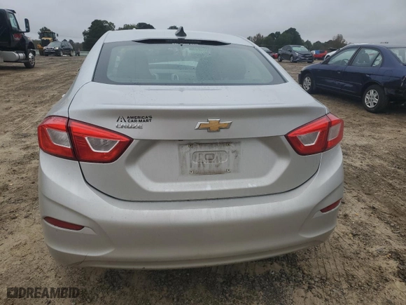 2018 Chevrolet Cruze LS with VIN 1G1BC5SM7J7125494, listed as a Copart auction lot 80716554 with 141,808 mi miles and Salvage Title. Bid and sale history available at carsss.com. Image 6.