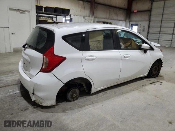 2017 Nissan Note S Plus with VIN 3N1CE2CP6HL358000, listed as a Copart auction lot 57569655 with Not provided miles and Clean title. Bid and sale history available at DreamBid. Image 3.