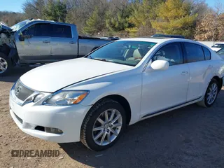 2007 Lexus GS 350 with VIN JTHCE96S770004227, listed as a IAAI auction lot 41645538 with 123,784 mi miles. Bid and sale history available at carsss.com. Image 2.