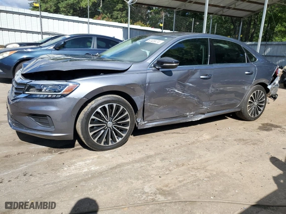 2022 Volkswagen Passat 2.0T Limited Edition with VIN 1VWBA7A32NC005890, listed as a Copart auction lot 62408474 with 51,198 mi miles and Salvage Title. Bid and sale history available at carsss.com. Image 1.